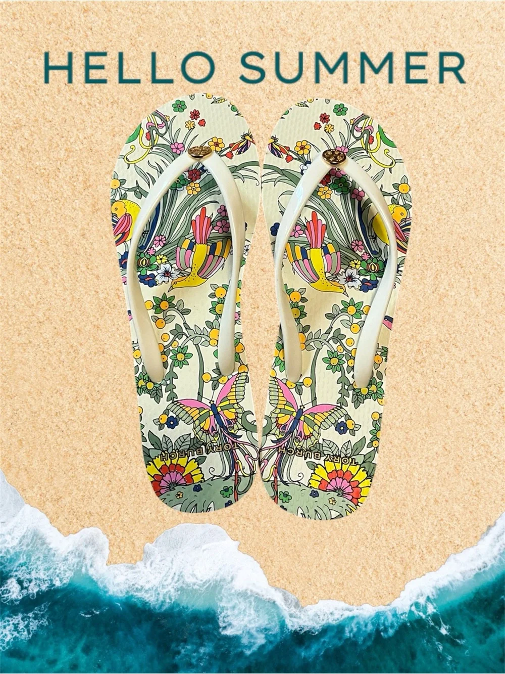 🆕 Tory Burch Promised Land Flip Flops